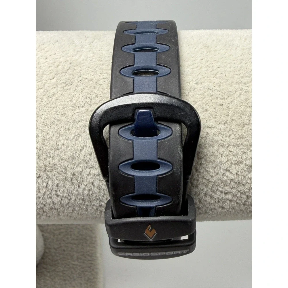 Casio CHR-100 Sport Phys New Battery Mens Watch Blue Black 46MM 7.5